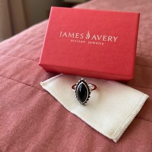 James Avery Beaded Marquise Ring